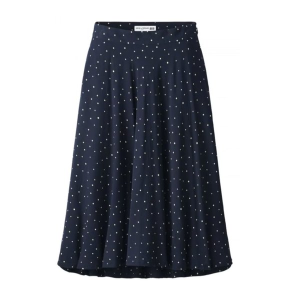Uniqlo x Ines de la Fressange polka dot skirt - Picture 1 of 4